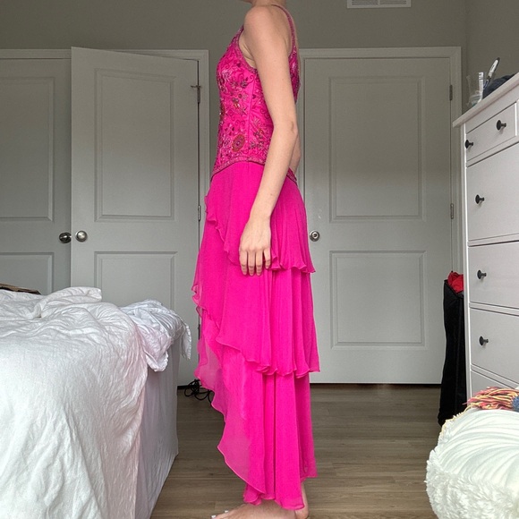 Vintage beaded scala formal dress - Picture 4 of 4